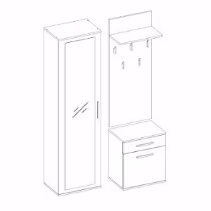 Obrazek Przedpokój Holmes (biały)