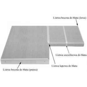 Obrazek Listwa Alu Boczna Lewa K 28 I