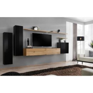 Obrazek Szafka Wisząca Switch SW2 Czarny 