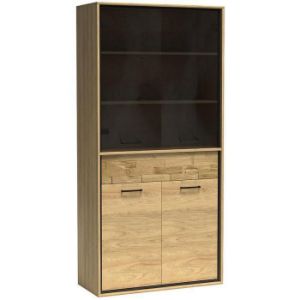 Obrazek Witryna M3 Mediolan Deska Natural Hikora 