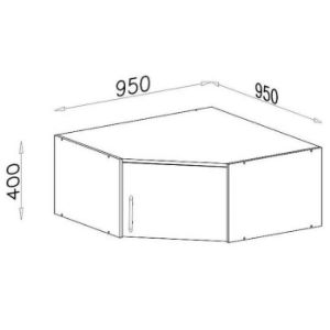Obrazek Nadstawka Szafy Smart Srn4 1dn Grafit