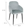 Obrazek Krzesło Hamilton 80213A-F15 Grey