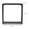 Obrazek Półka Loft KWS-715/04 45x15 czarny