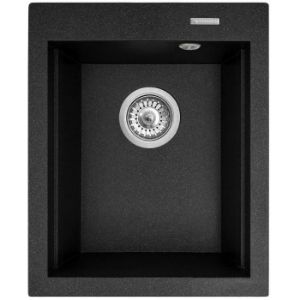 Obrazek Zlew Siros Mini czarny (39x48)