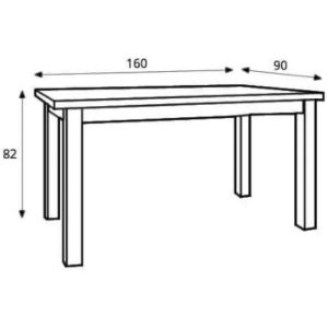 Obrazek Stół Montana dąb lefkas