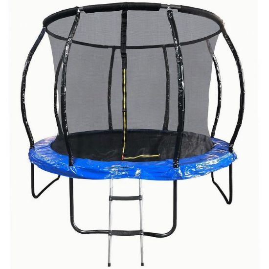 Obrazek  Trampolina Premium z drabinką 305cm niebieska 