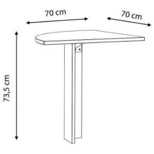 Obrazek Dostawka Old-Wood Vinteage/Beton