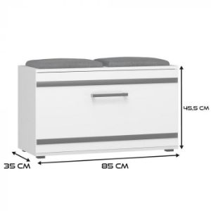 Obrazek Szafka na buty Opi (biały)