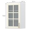 Obrazek Szafka kuchenna Evergreen V7-45-1KS/4 ivorymat