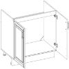 Obrazek Szafka kuchenna Patricia D80 zlew