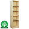 Obrazek Regał eko zabudowany średni 150 sosna lakier