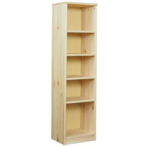 Obrazek Regał eko zabudowany średni 150 sosna lakier