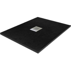 Obrazek Brodzik kwadratowy Opal 90/90/2.6 czarny