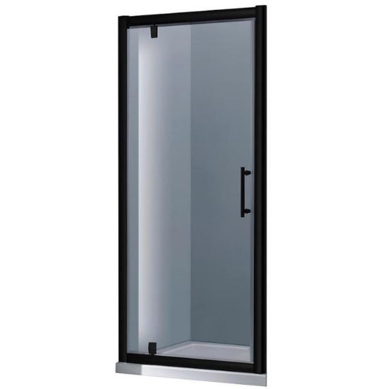 Obrazek Drzwi prysznicowe Marko 90x190 czarny profil
