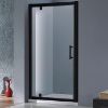 Obrazek Drzwi prysznicowe Marko 90x190 czarny profil