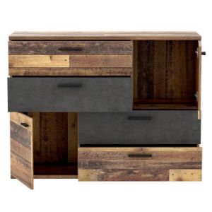 Obrazek Komoda Skive Old Wood Vintage/Beton