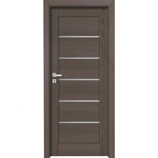 Obrazek Drzwi wewnętrzne Donato 4 70P antracyt B637 klucz