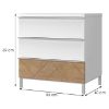 Obrazek Szafka nocna AVIS 3S NS3/AV pacific walnut/crystal 