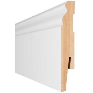 Obrazek Listwa okleinowana LO3 15x100x2400mm biała frez