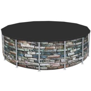 Obrazek Basen stelażowy z akcesoriami 4,27x1,2 2m cegła 56993