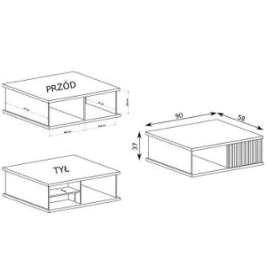 Obrazek Ława Cali C-8 artisan