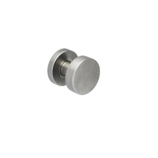 Obrazek Gałka drzwiowa stała R8 stal 1SZT 