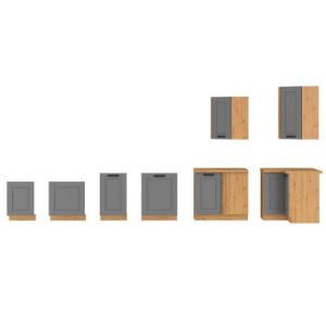 Obrazek Kuchnia Luna dustgrey/artisan 260 bez blatu