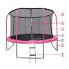 Obrazek Trampolina Comfort z drabinką 366cm różowa 
