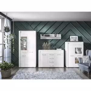 Obrazek Szafka RTV Clermont 11 Sosna Śnieżna