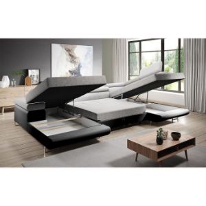 Obrazek Narożnik z funkcją spania Lotus U Orinoco 21+Madryt 1100 prawostronny