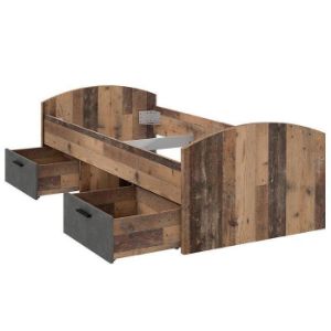 Obrazek Łóżko Oldheaven WNL09-C943 old wood/beton 