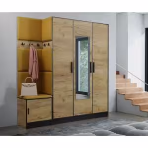 Obrazek Garderoba Roj 14 craft + Kronos 01 miodowy 