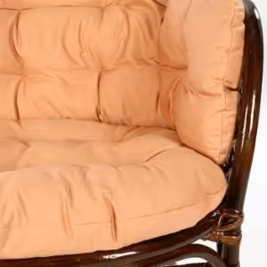 Obrazek Komplet rattanowy Tropicana ciemny brąz/cappucino