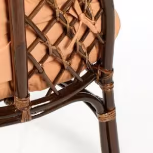 Obrazek Komplet rattanowy Tropicana ciemny brąz/cappucino