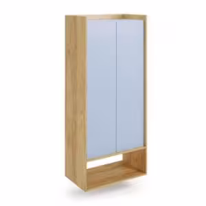 Obrazek Regał Arka S2 hikora naturalna/ niebieski