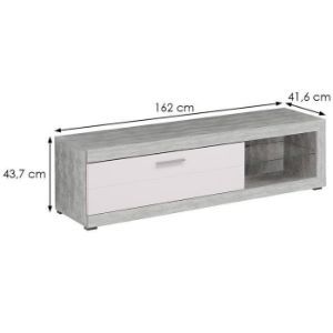 Obrazek Szafka RTV Remo beton 11008818