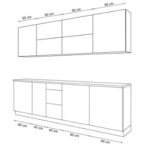 Obrazek Kuchnia Langen 260 artisan/beige