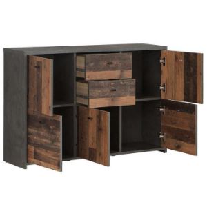 Obrazek  Komoda Best Chest Old Wood Vin/Beton 4