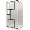 Obrazek Ścianka WALK-IN NOTTE 120X195 czarna