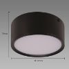 Obrazek Plafon rolen LED 15W BLACK 03782