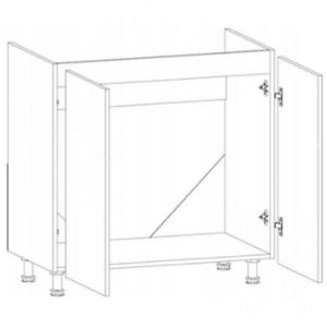 Obrazek Szafka kuchenna Gardena D80Z white