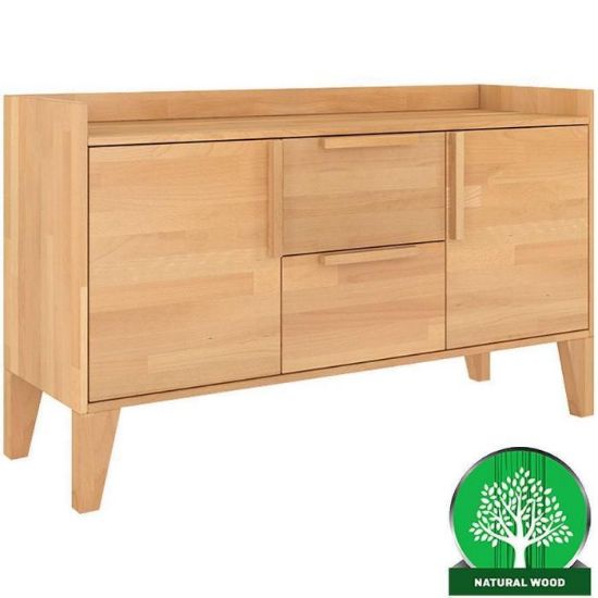 Obrazek Komoda Drewniana Bukowa Skandica Agava Naturalny