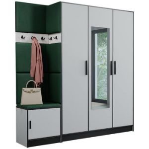 Obrazek Garderoba Roj 14 biała + Kronos 19 zielona