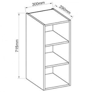 Obrazek Szafka kuchenna ARTISAN dąb artisan 30G-72 OTW