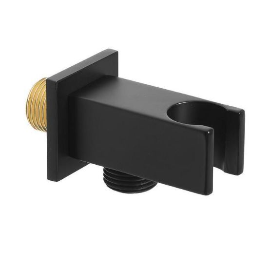 Obrazek Przyłącze kątowe kwadratowe SC-P1-041 czarne