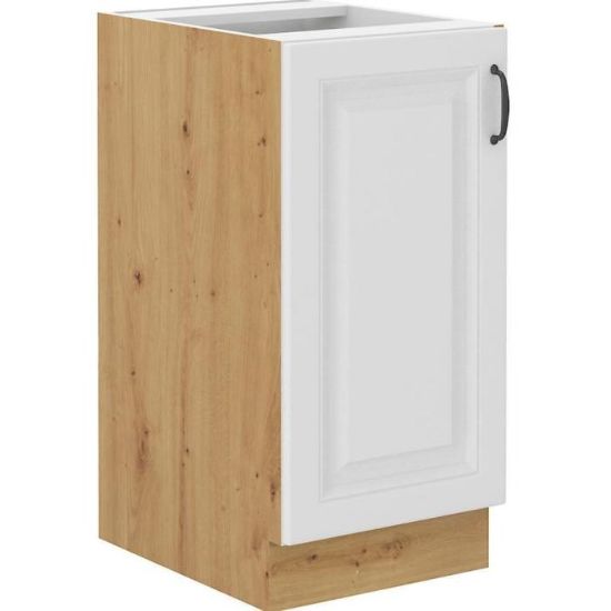 Obrazek Szafka kuchenna Stilo biały mat/artisan 40D 1F BB