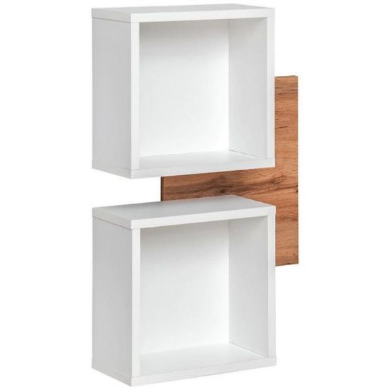 Obrazek Półka Easy TYP04 wotan/biały 