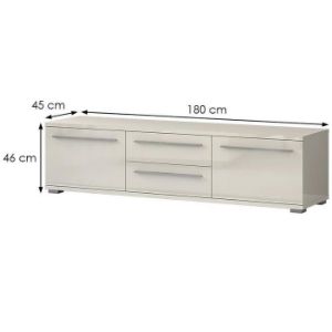 Obrazek Szafka RTV Piano TV180-2K2F/PN-71/KA/71 beige