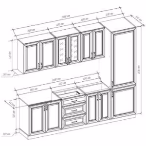 Obrazek Kuchnia Patricia MDF 260