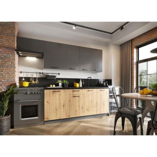 Obrazek Kuchnia Clara 240 szary grafit/artisan